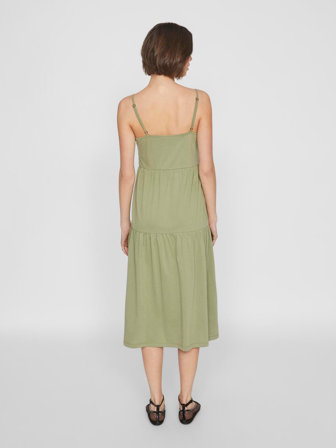 VISUMMER Dress - Oil Green